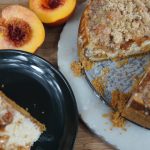 Peach Cobbler Cheesecake