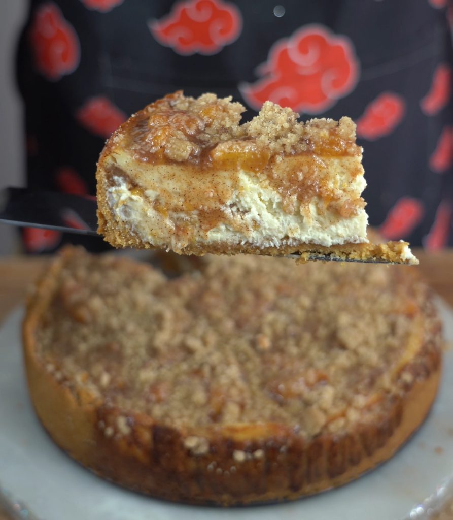 Peach Cobbler Cheesecake
